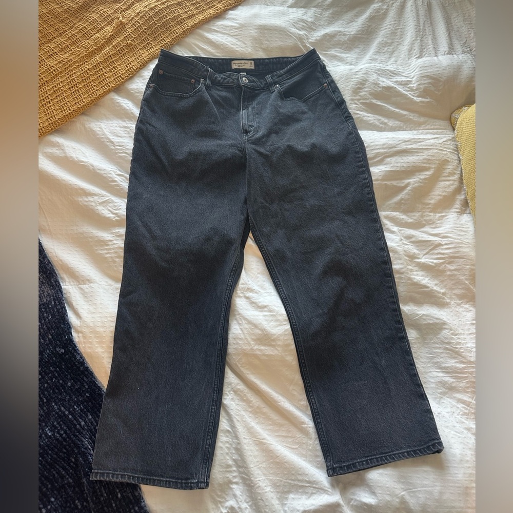 Curve Love High Rise Vintage Straight Jean - Black